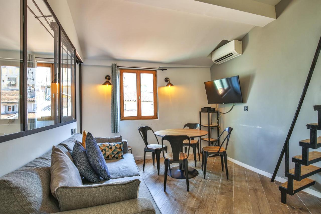 Magnifique 3 Pieces Mezzanine, Vieux / Wifi Leilighet Nice